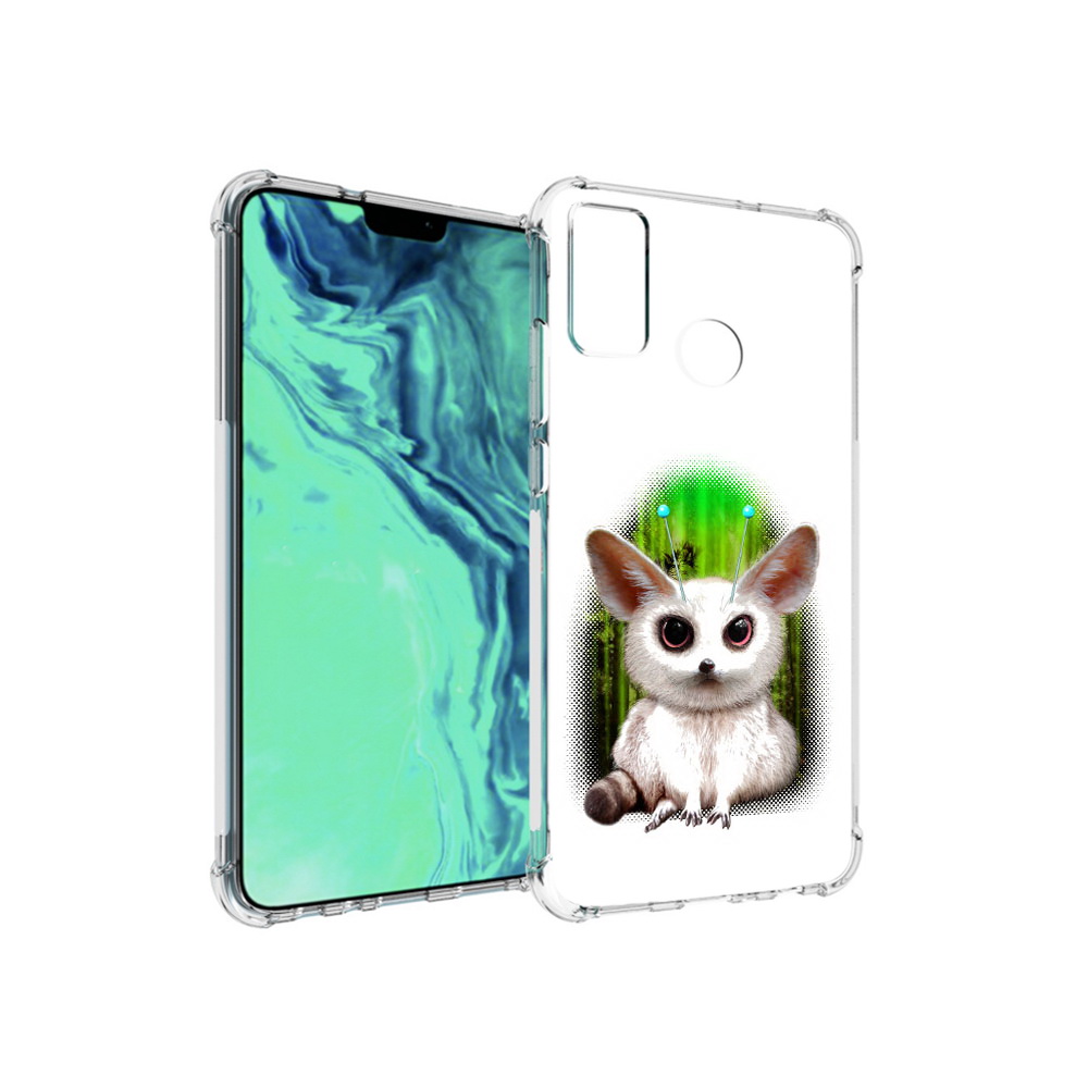 

Чехол MyPads Tocco для Huawei 9X Lite пушистое животное, Прозрачный, Tocco