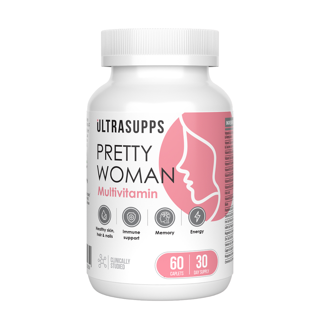 

Ultrasupps Pretty Woman Multivitamin каплеты массой 1650 мг 60 шт.