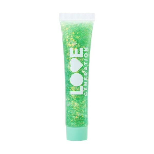 Глиттер-гель для лица Love Generation We Love Glitter №01 Зеленый 15 мл soda блеск для глаз glitter love feelfab