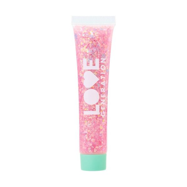 Глиттер-гель для лица Love Generation We Love Glitter №02 Розовый 15 мл soda блеск для глаз glitter love feelfab