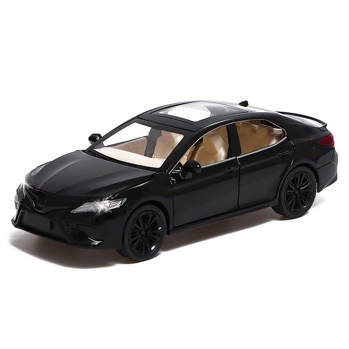 

Машина металлическая Toyota Camry, 1:24, открываются двери, капот, багажник цвет черный