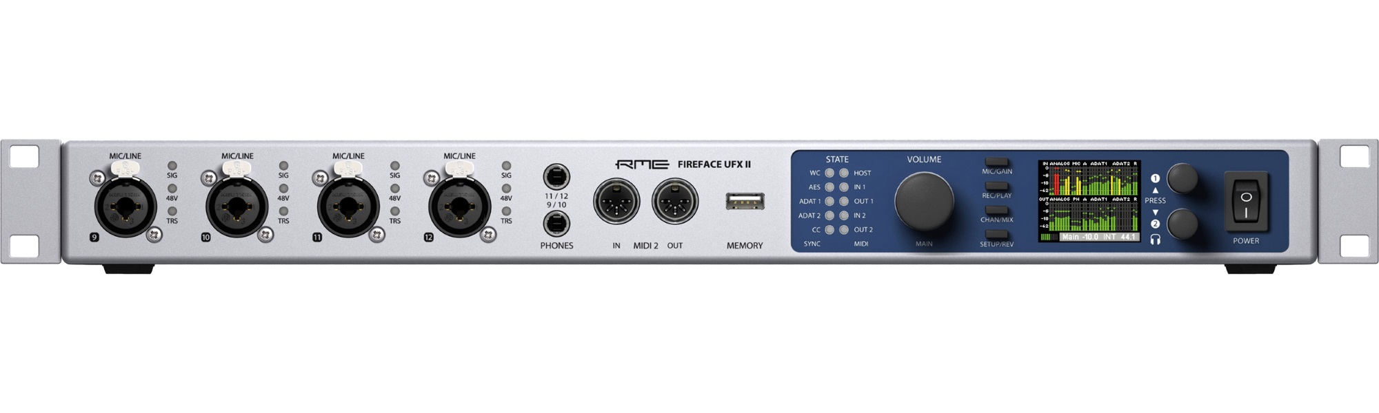 

Интерфейс USB RME Fireface UFX II, Fireface UFX II