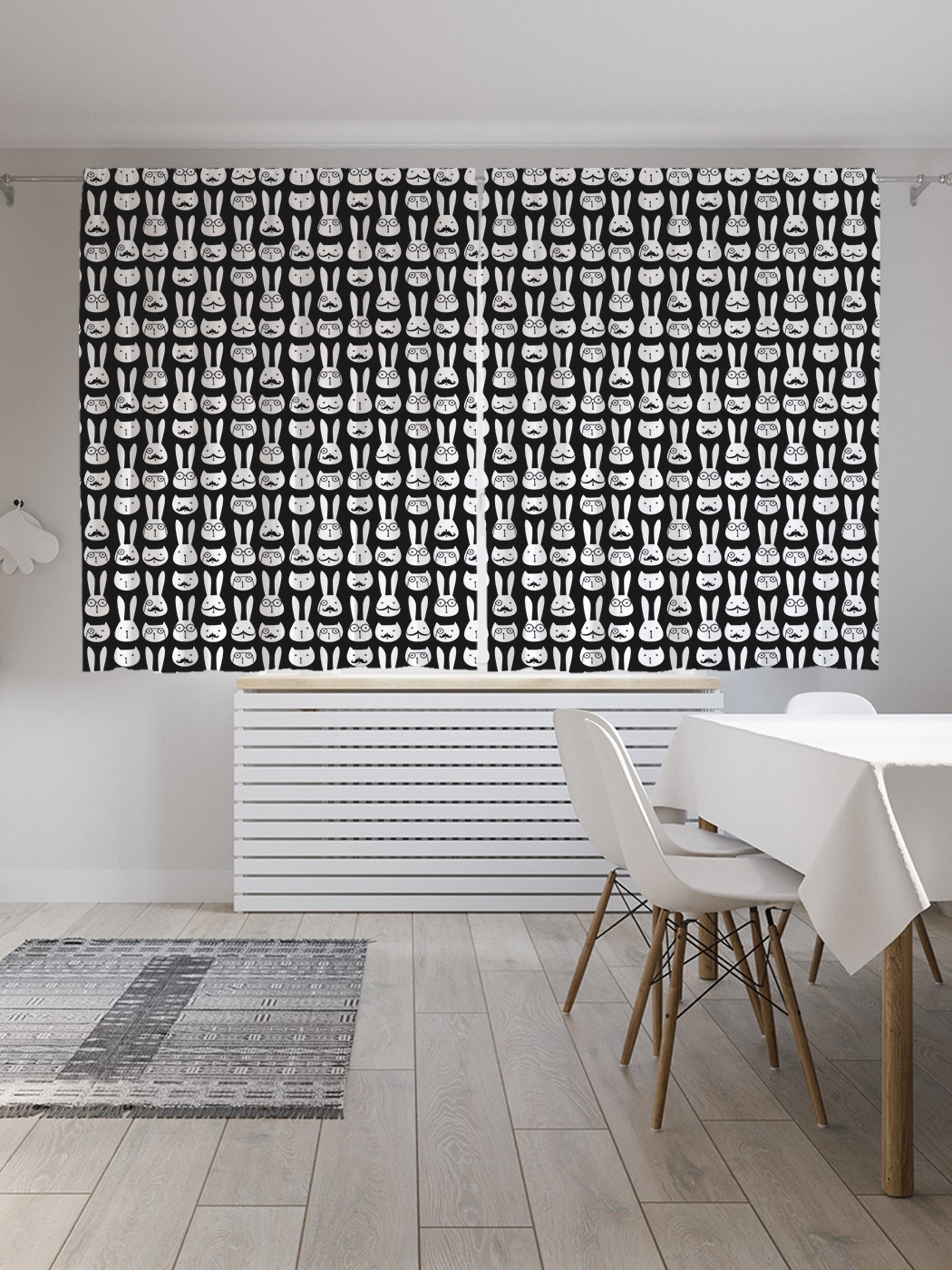 

Классические шторы JoyArty "Животная интеллигенция", Oxford DeLux, 2 полотна 145x180 см, Животная интеллигенция