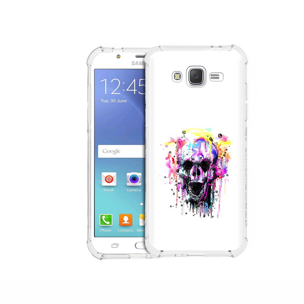 Чехол MyPads Tocco для Samsung Galaxy J5 (2015) граффити череп (PT15272.579.298)