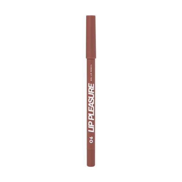 карандаш для глаз parisa cosmetics gel eyepencil гелевый тон 802 коричневый 1 2 г Карандаш для губ LOVE GENERATION Lip Pleasure гелевый, стойкий, №06 коричневый, 1,35 г