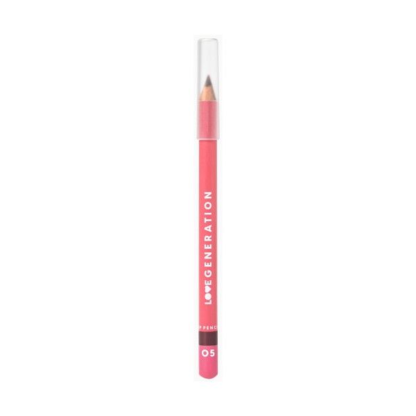 Карандаш для губ LOVE GENERATION Lip Pencil контурный, №05 темный серо-коричневый, 1,2 г дразнилка для кошек adel cat пушистый зверек коричневый серый 40 см