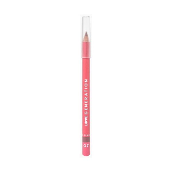 Карандаш для губ LOVE GENERATION Lip Pencil контурный, №07 холодный коричневый, 1,2 г карандаш для губ ruta classic 207 холодный малиновый