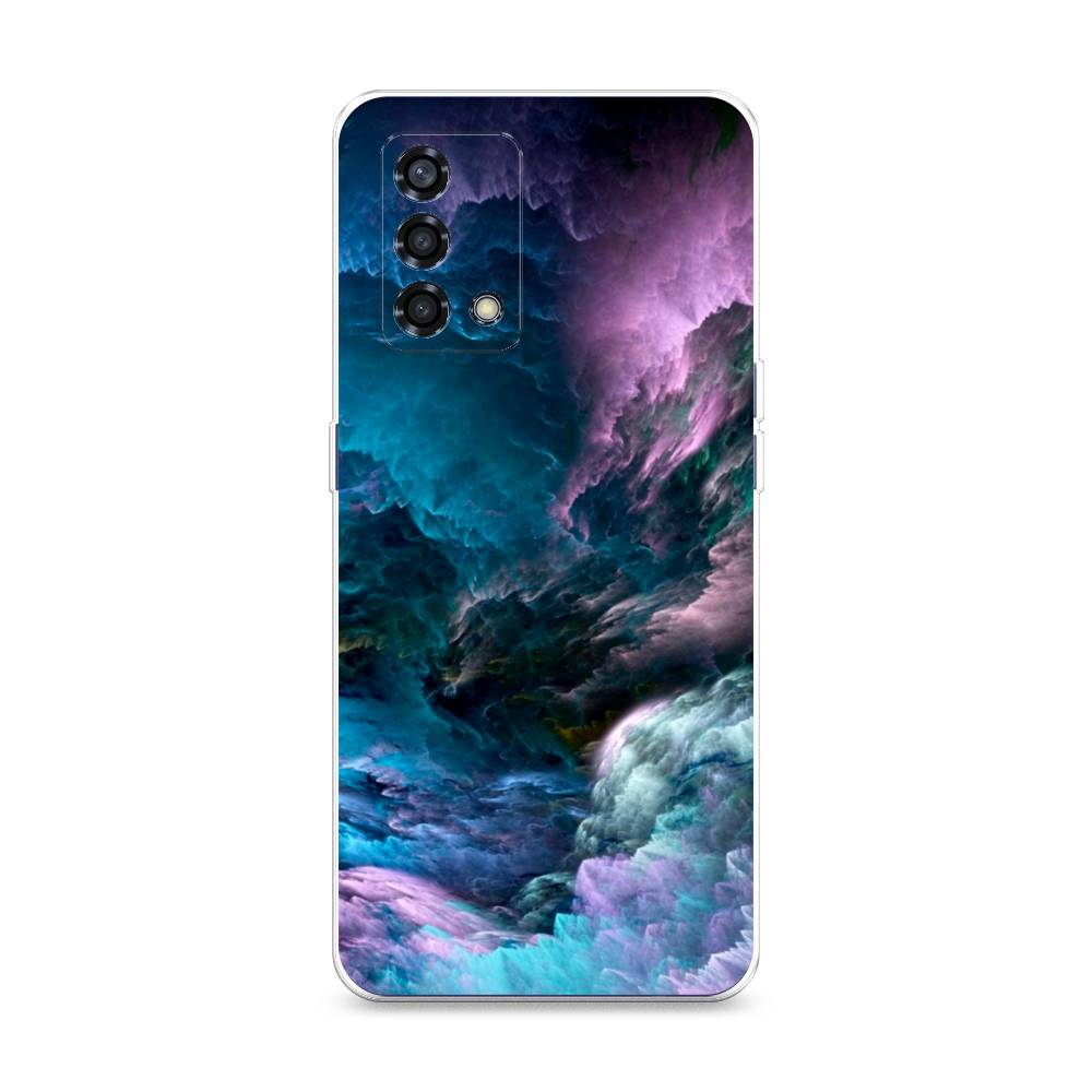 

Чехол на Oppo Reno 6 Lite "Загадочное небо", Синий;фиолетовый, 259550-2
