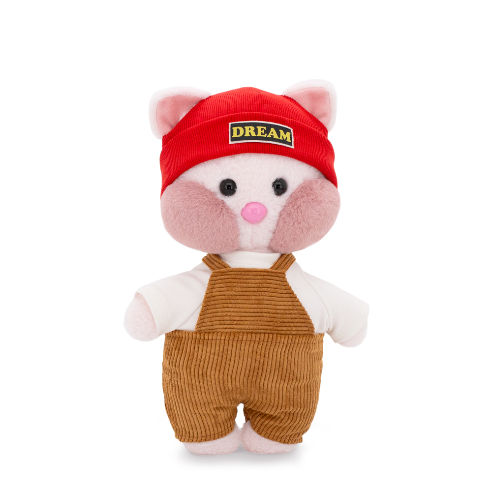 

Мягкая игрушка Orange Toys Котик Котти в комбинезоне, 32 см, Бежевый;коричневый;красный;розовый;черный