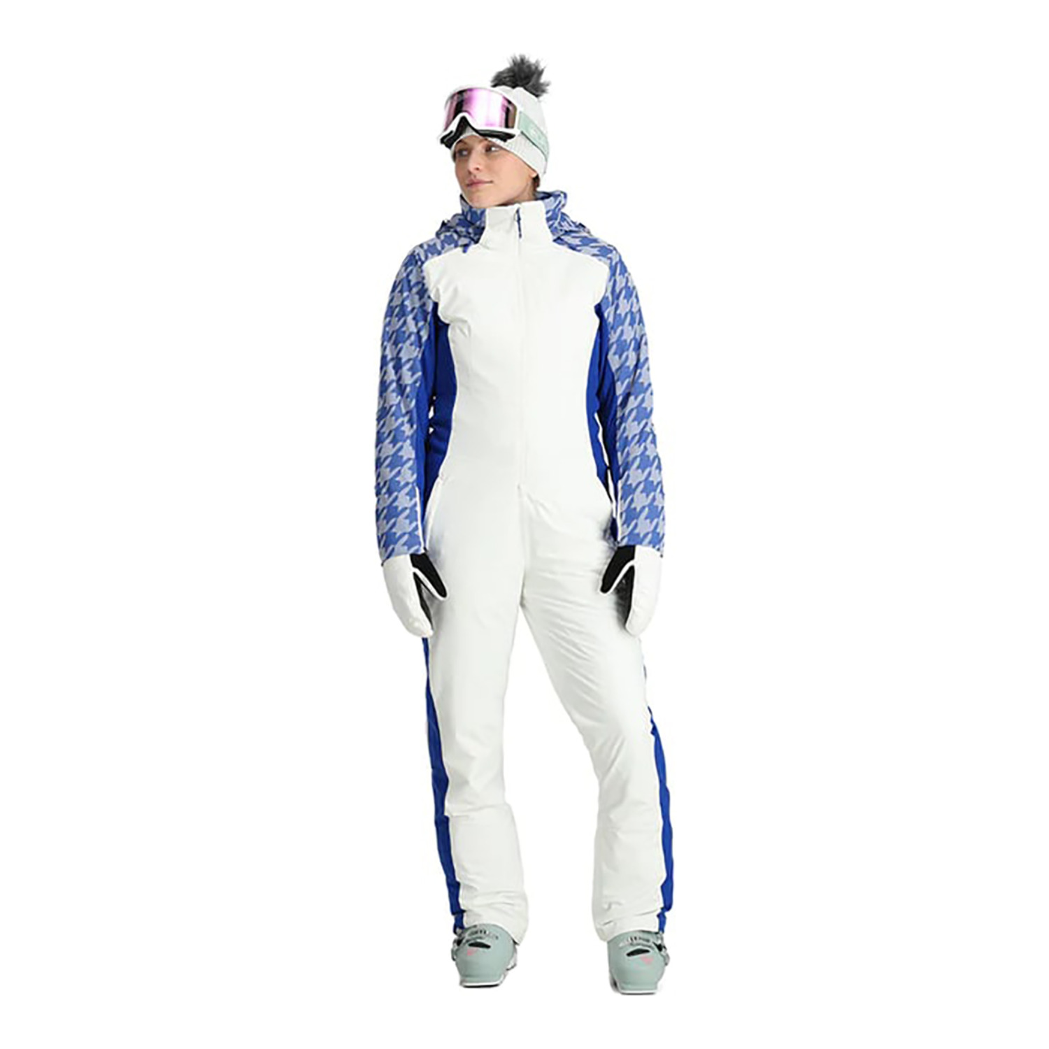 Горнолыжный комбинезон женский Spyder Power Suit 23/24, Белый, EUR: 36