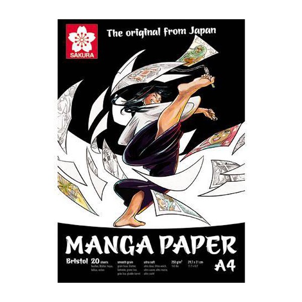 

Блокнот для рисования Sakura "Manga" 21x29,7 см 20 л 250 г