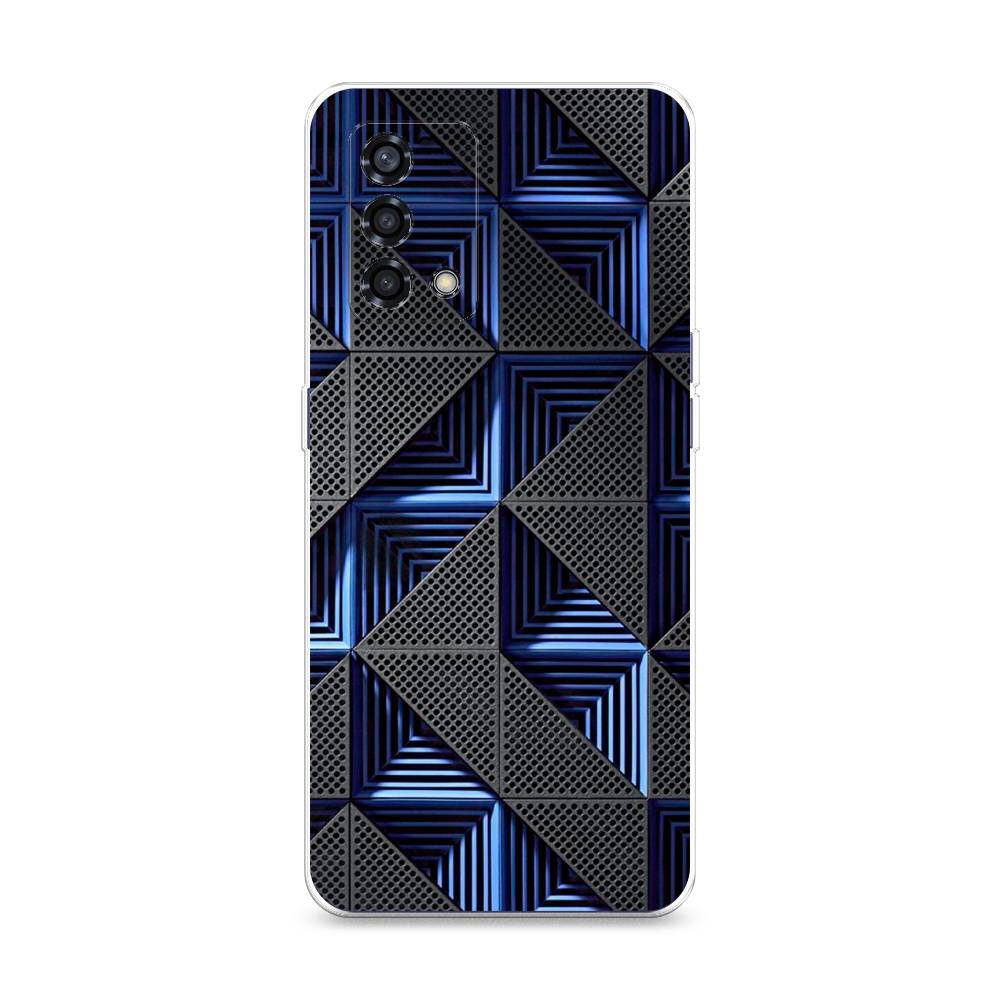 

Чехол на Oppo Reno 6 Lite "IBM", Серый;синий, 259550-3