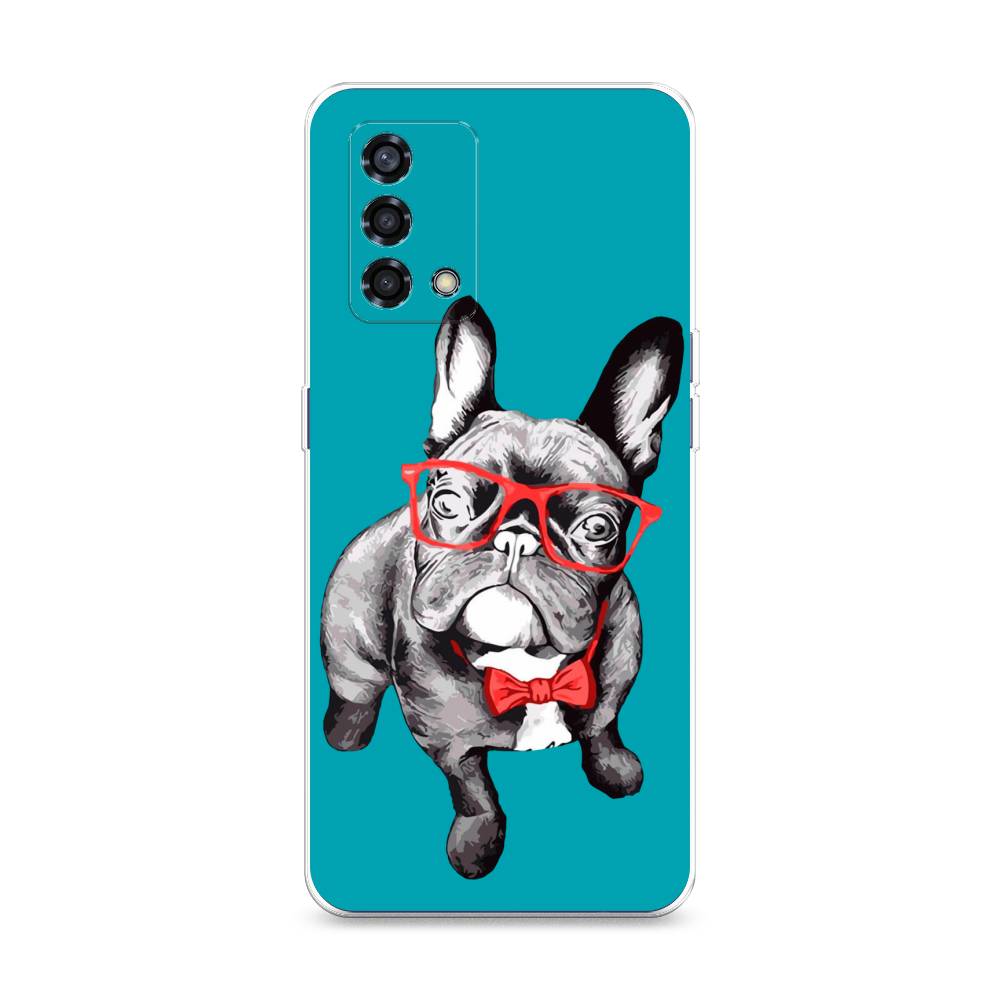 

Чехол на Oppo Reno 6 Lite "Французский бульдог", 259550-1