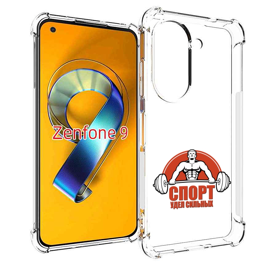 

Чехол MyPads бодибилдинг спорт для Asus Zenfone 9 (AI2202), Прозрачный, Tocco