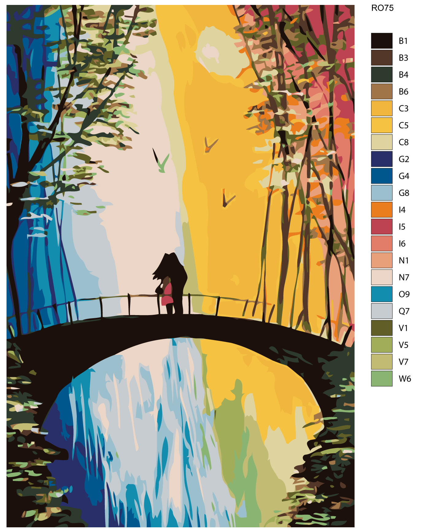 

Картина по номерам, Живопись по номерам, 60 x 90, RO75, RO75