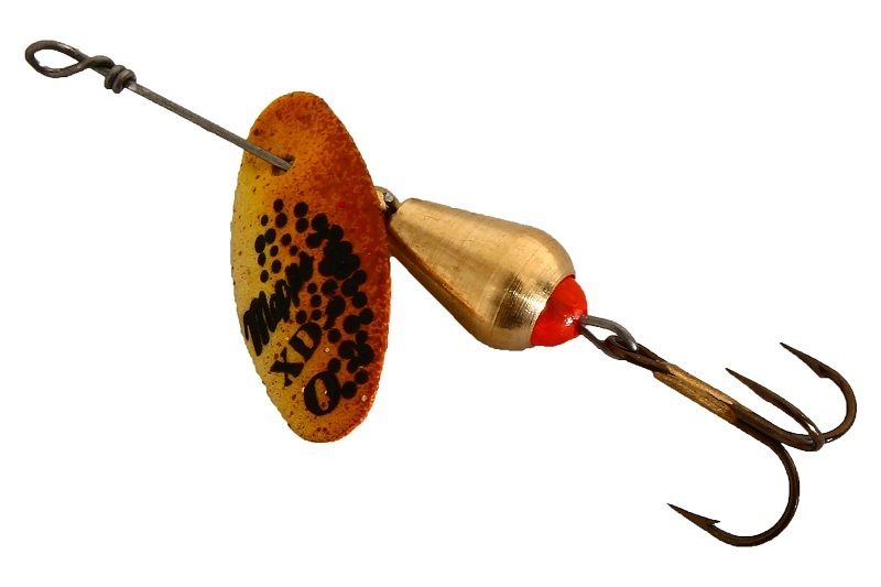 

Блесна Mepps XD TRI FLUO Brown 0 2.5гр, XD