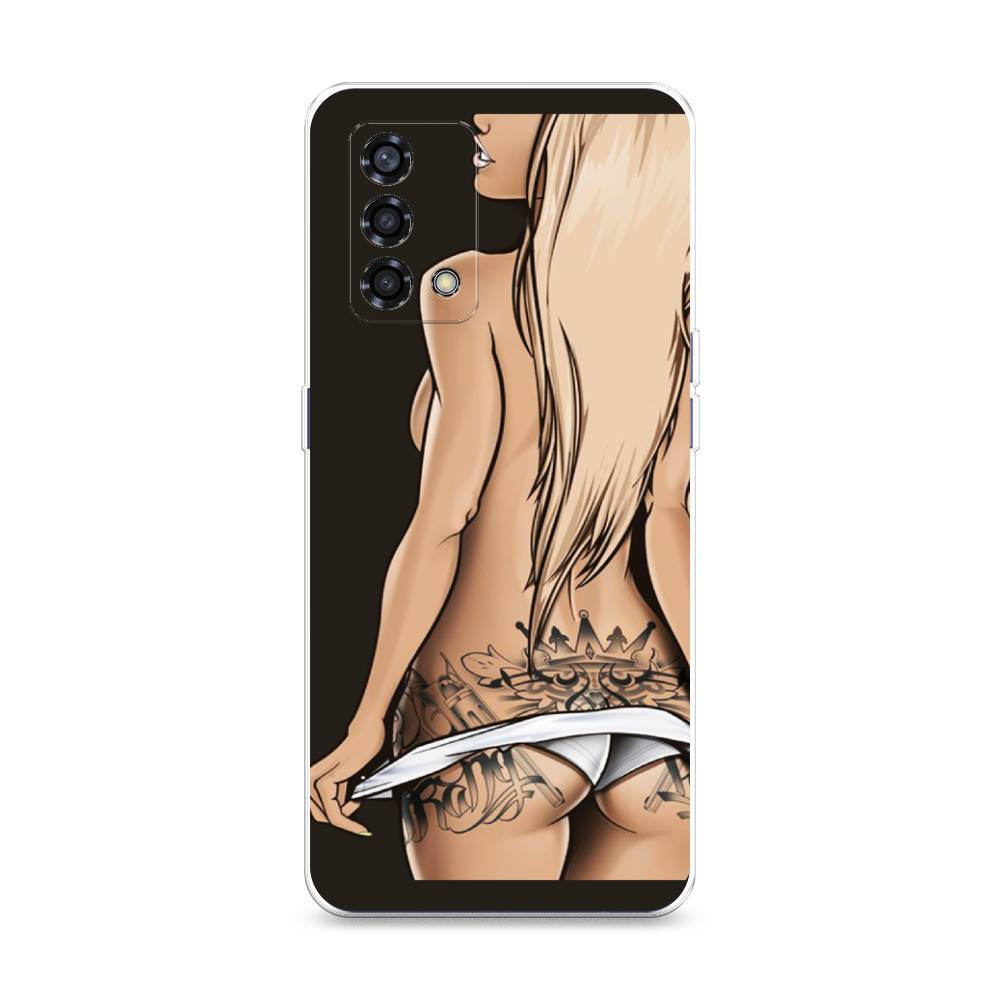 

Чехол на Oppo Reno 6 Lite "Обнаженная девушка", 259550-6