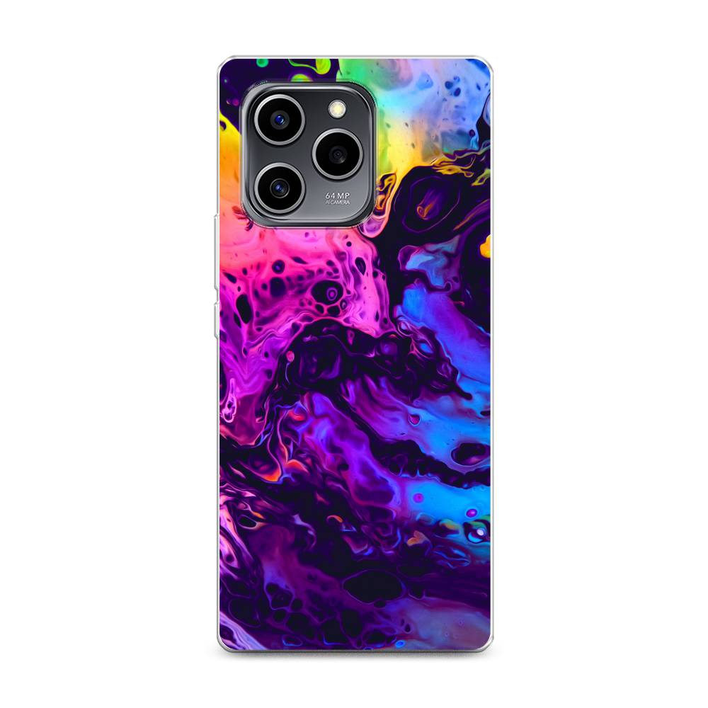 

Силиконовый чехол "ACID fluid" на Honor 60 SE, Разноцветный, 6108050-3