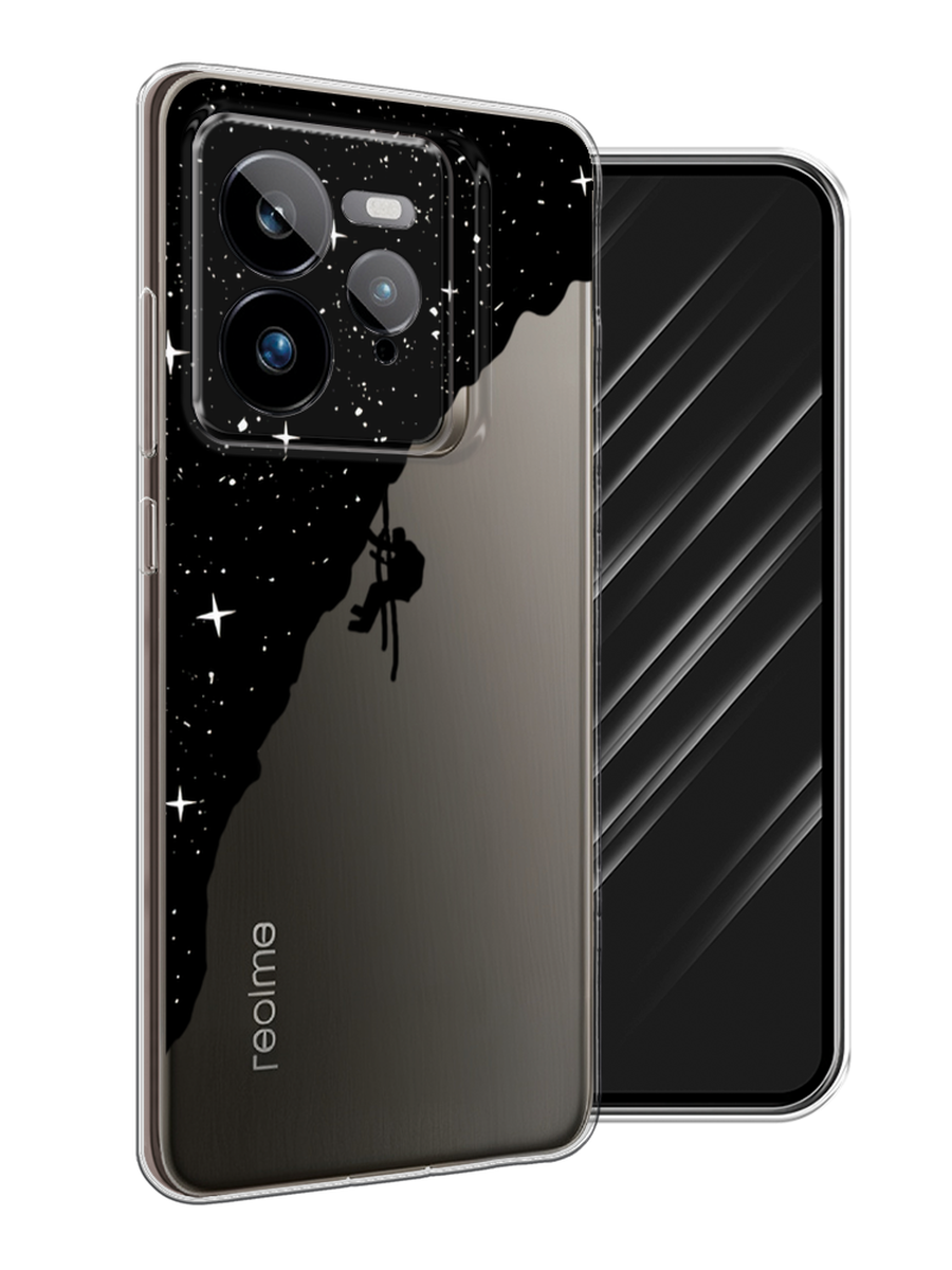 

Чехол Awog на Realme GT 7 Pro "Скалолаз в космосе", Черный;белый;бежевый, 2518950-1