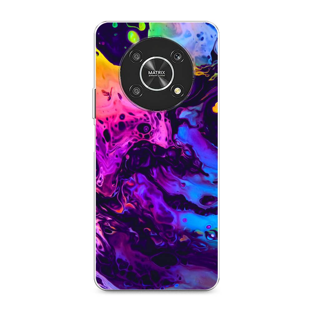 

Силиконовый чехол "ACID fluid" на Honor Magic 4 Lite 4G, Разноцветный, 6108650-3