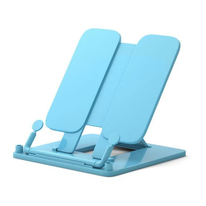 фото Подставка для книг aхler 3200-102, пластиковая, голубая