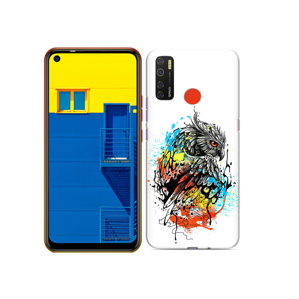 

Чехол MyPads Tocco для Tecno Spark 5 Творческая сова, Tocco