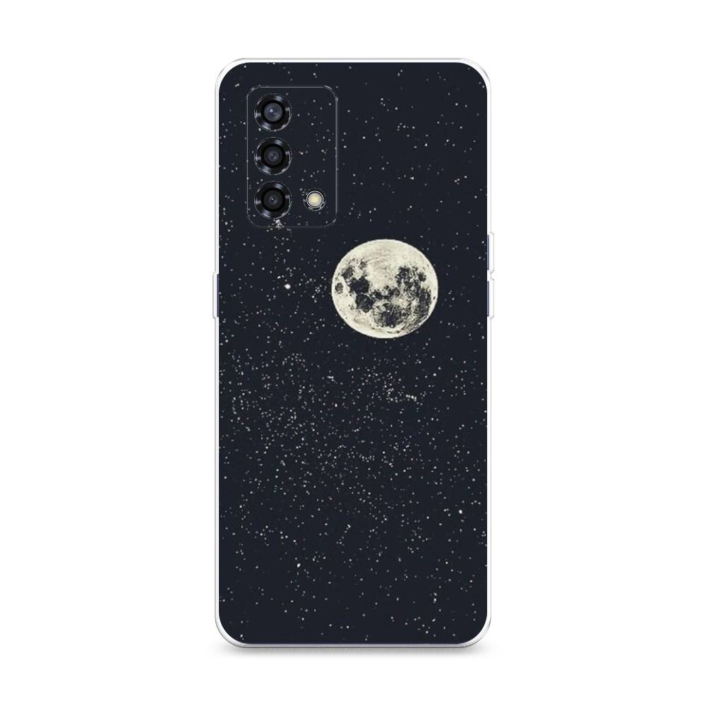 

Чехол на Oppo Reno 6 Lite "Полнолуние", Красный, 259550-2
