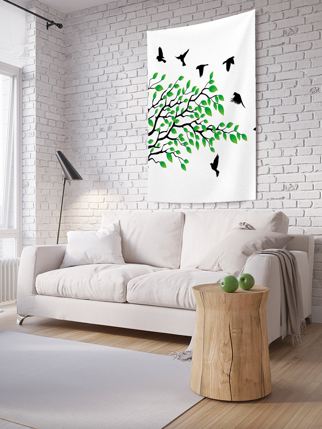 

Вертикальное фотопанно на стену JoyArty Поиски птиц 100x150 см, Поиски птиц