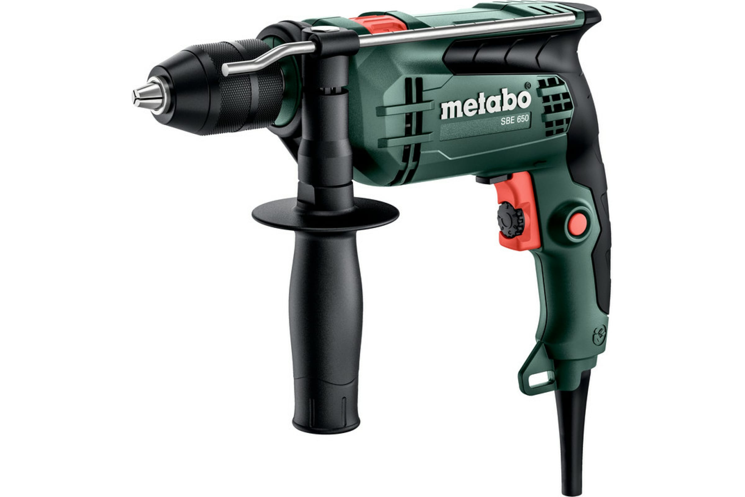 фото Ударная дрель metabo sbe 650 бзп (600742500) в кейсе