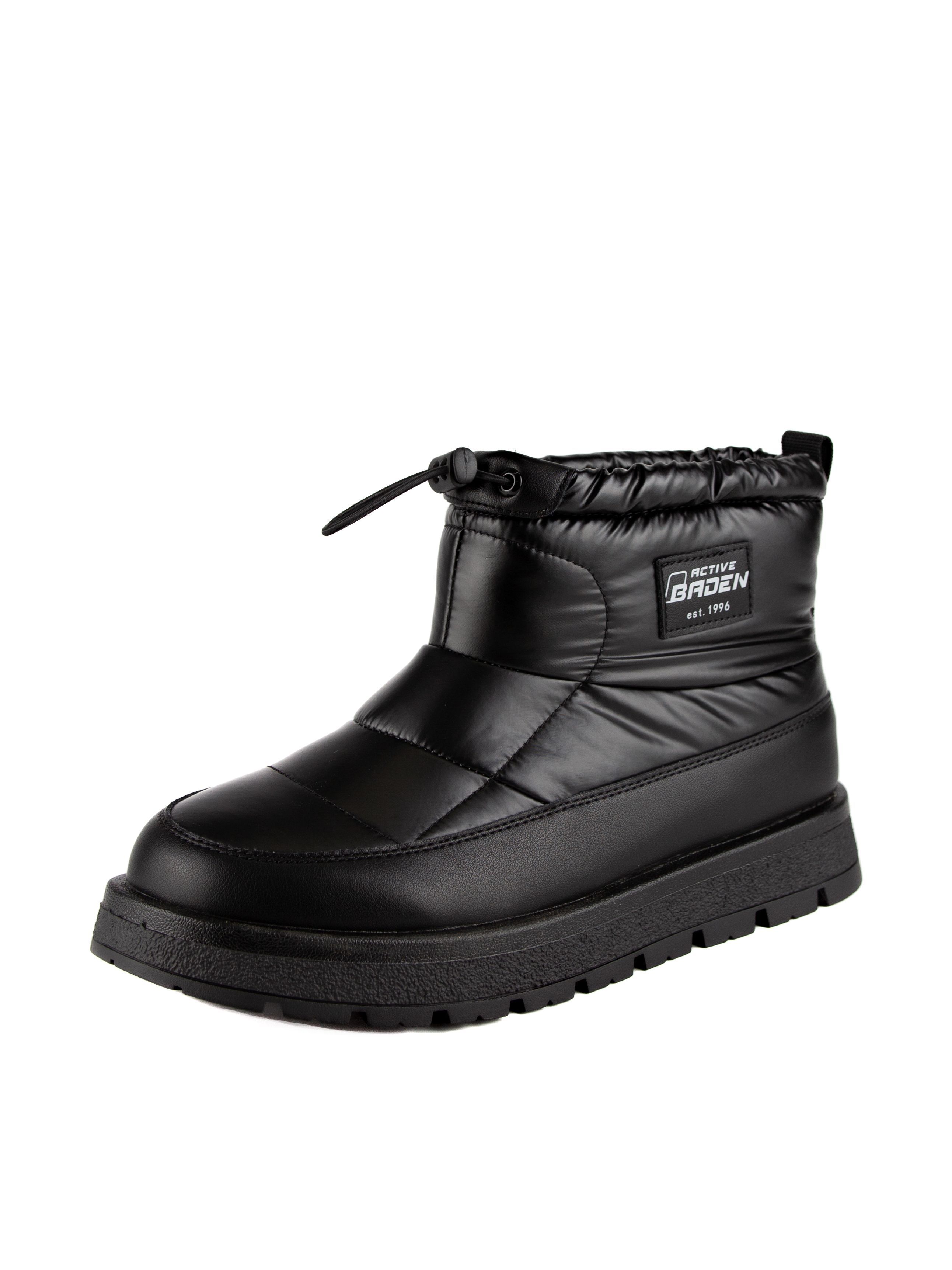 

Дутики женские Baden RW139-020 черные 38 RU, Черный, RW139-020
