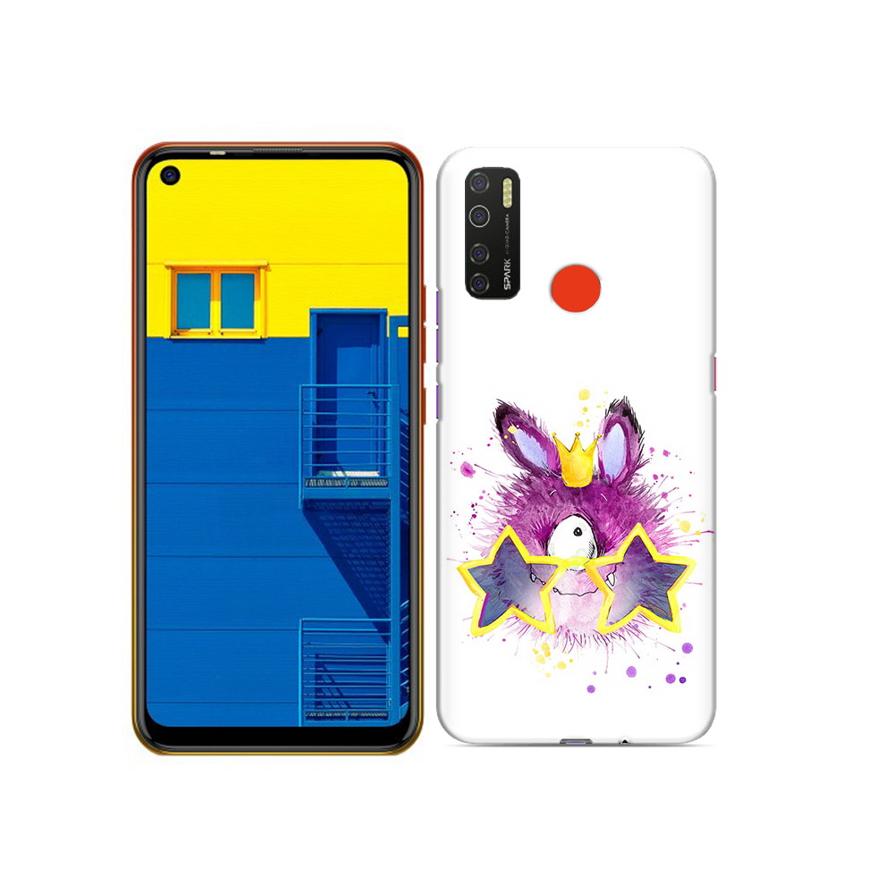 

Чехол MyPads Tocco для Tecno Spark 5 Шуршуля, Tocco