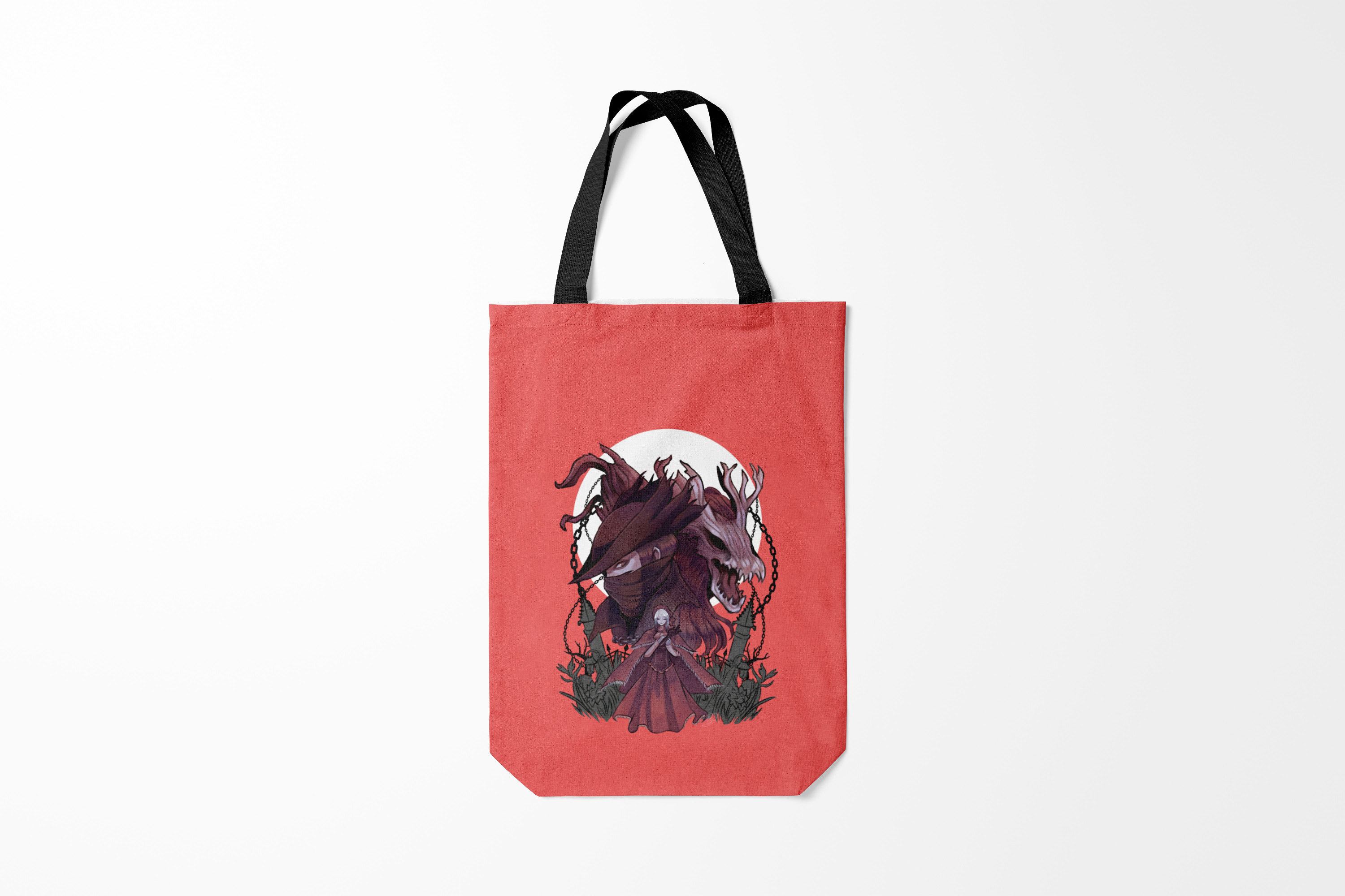 

Сумка шoппер унисекс Burnettie Bloodborne Кукла,, Bloodborne Кукла