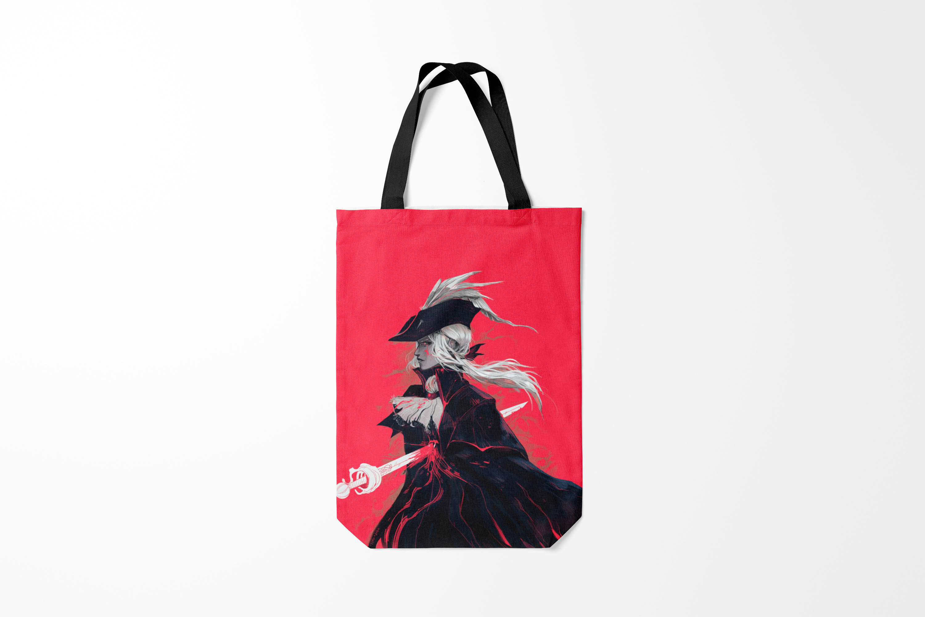 

Сумка шoппер унисекс Burnettie Bloodborne Lady Maria,, Bloodborne Lady Maria