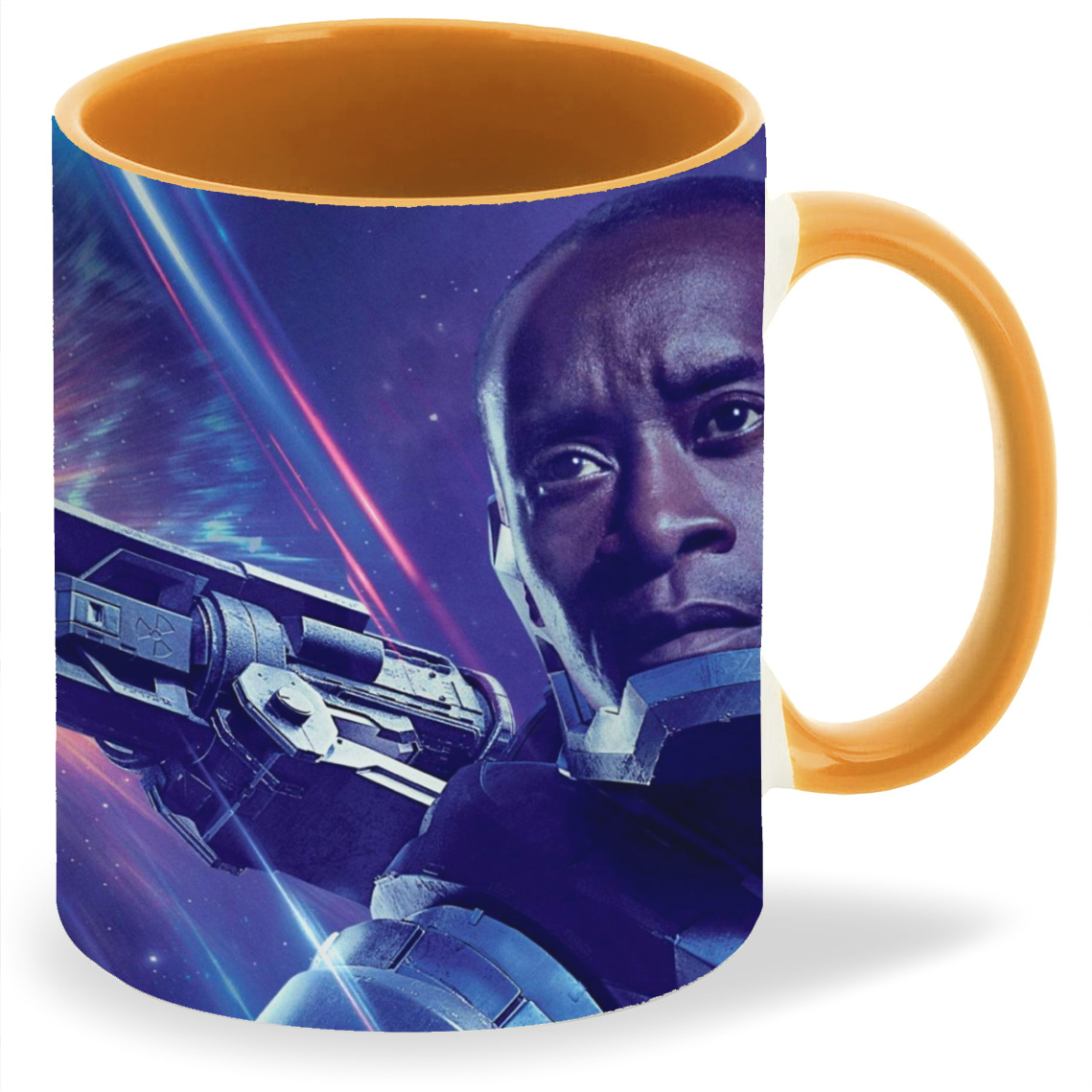 

Кружка оранжевая CoolPodarok Воитель Мстители Космос