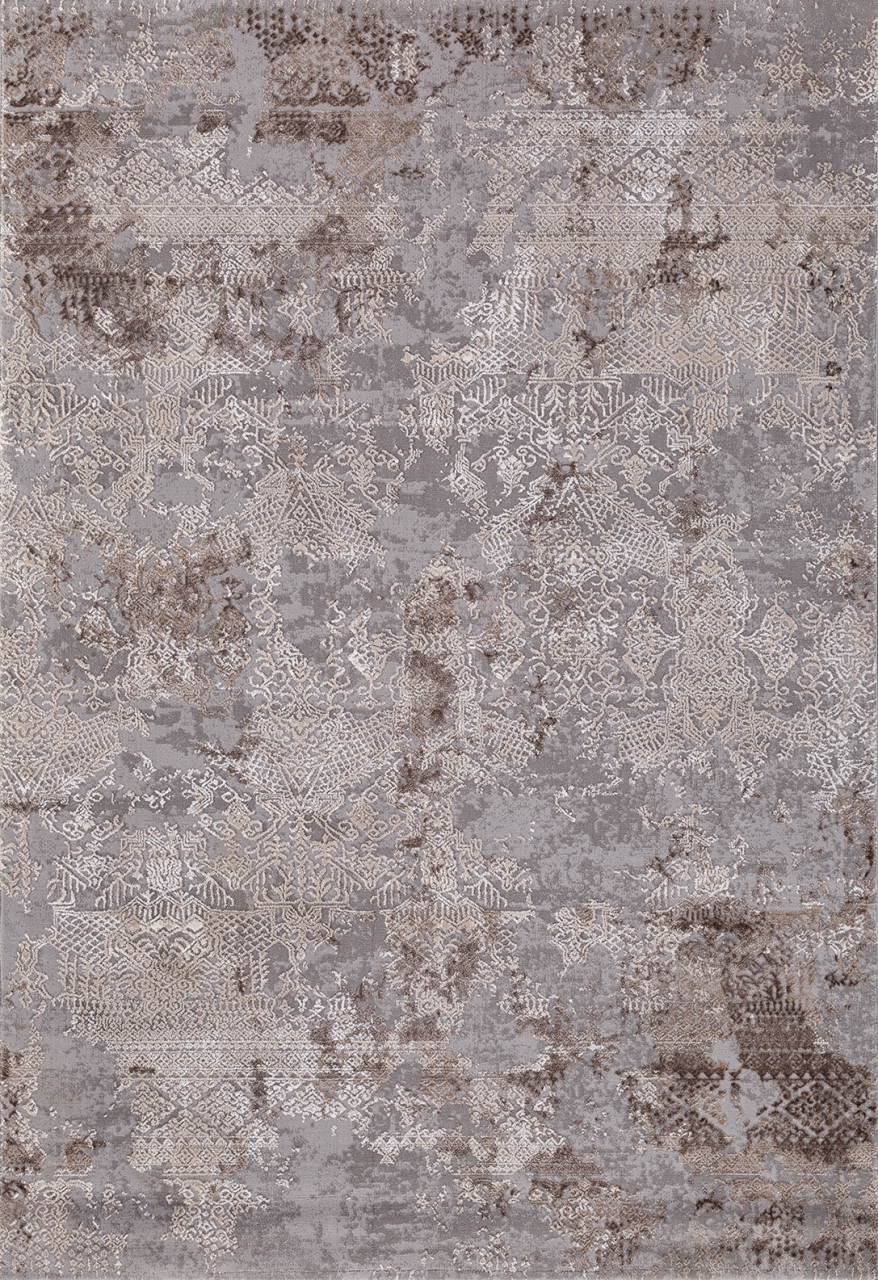 

Ковер турецкий AkTs 240x500 см серый