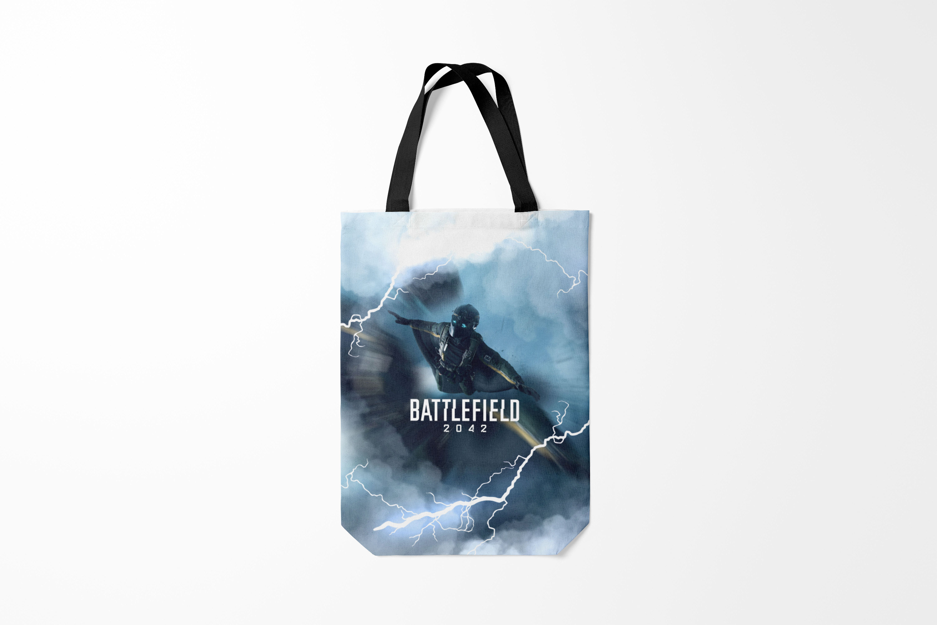 

Сумка шoппер унисекс Burnettie BATTLEFIELD WINGSUIT 2042,, BATTLEFIELD WINGSUIT 2042