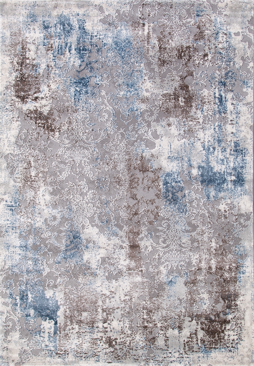 

Ковер турецкий AkTs 240x340 см голубой