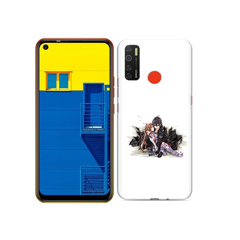 

Чехол MyPads Tocco для Tecno Spark 5 аниме асуна, Tocco