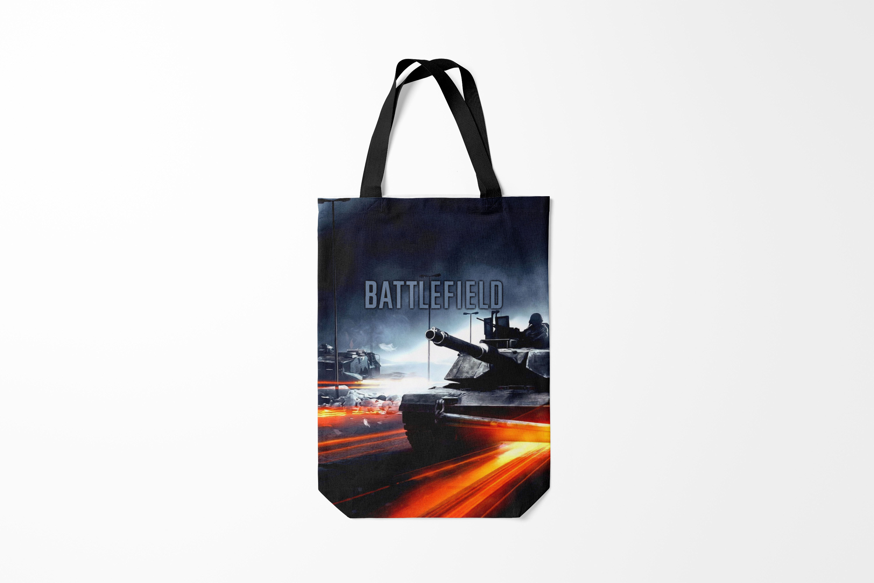 

Сумка шoппер унисекс Burnettie BATTLEFIELD,, BATTLEFIELD