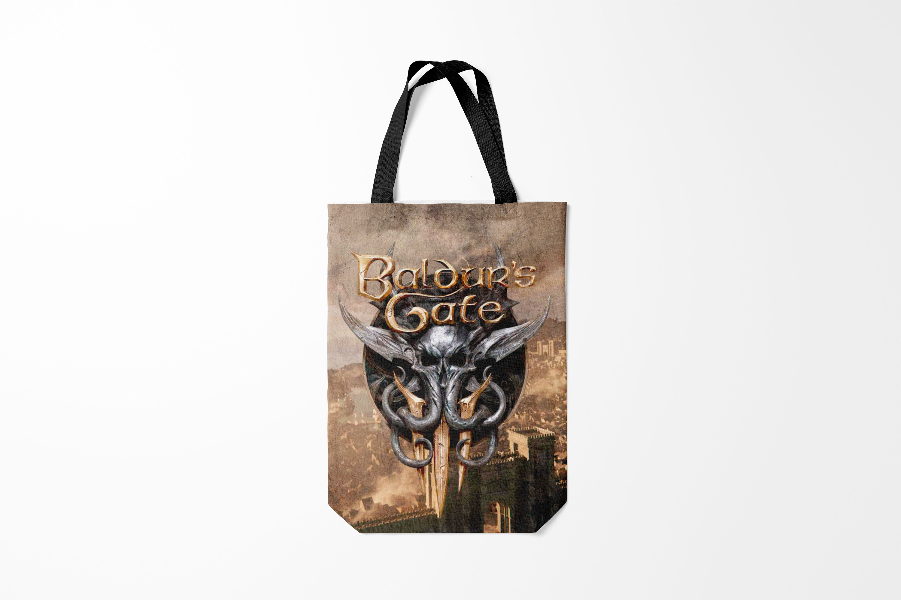 

Сумка шoппер унисекс Burnettie Baldurs Gate baldurs 3,, Baldurs Gate baldurs 3