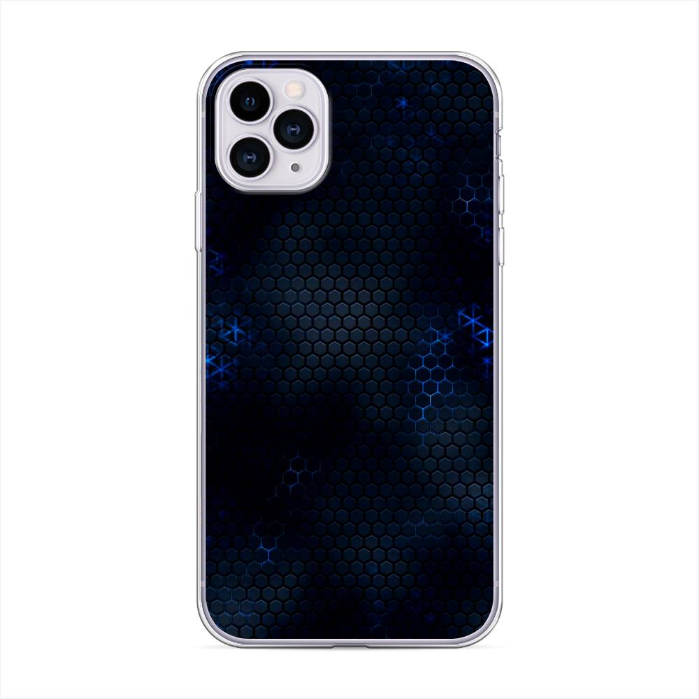 

Чехол Awog на Apple iPhone 11 Pro / Айфон 11 Pro "Фон соты синие", 12350-3