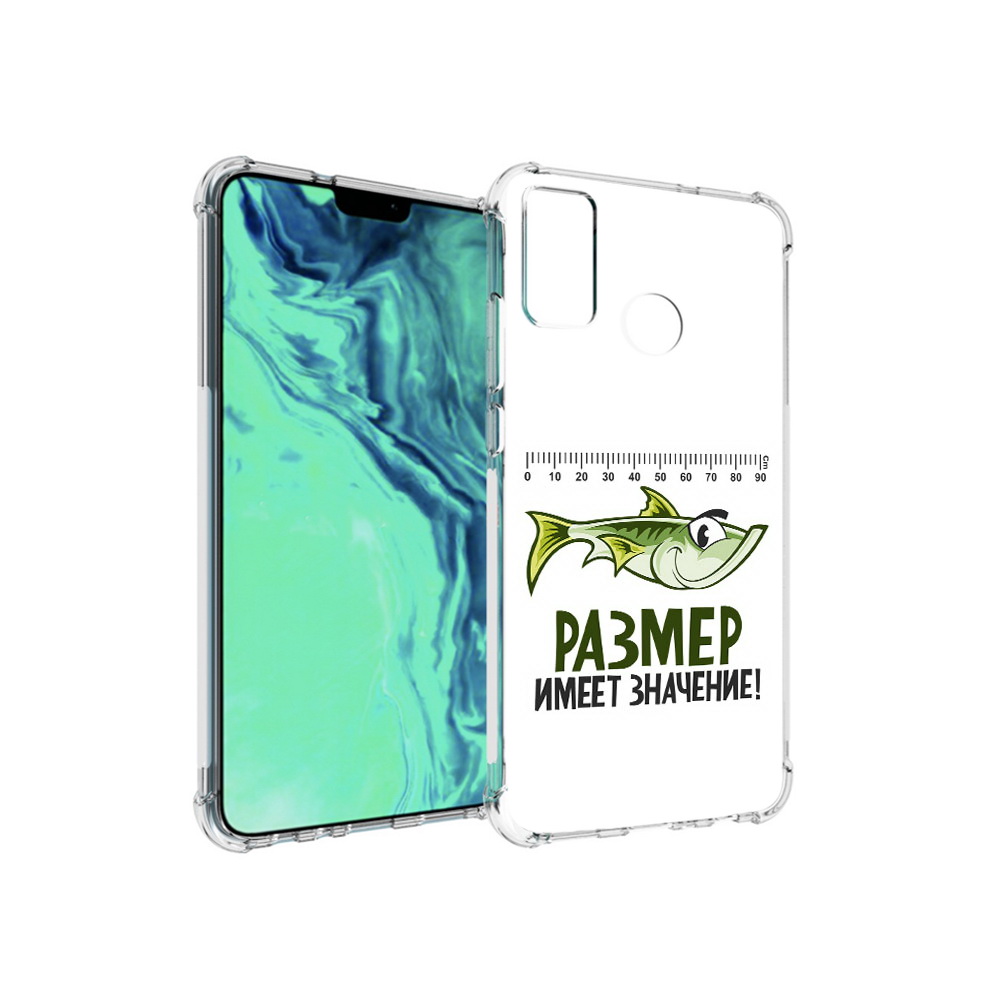 Чехол MyPads Tocco для Huawei 9X Lite размер не имеет значения