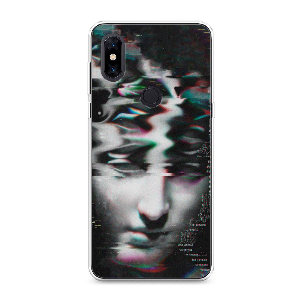 

Чехол Awog на Xiaomi Mi Mix 3 "Glitch Art", Разноцветный, 34950-9