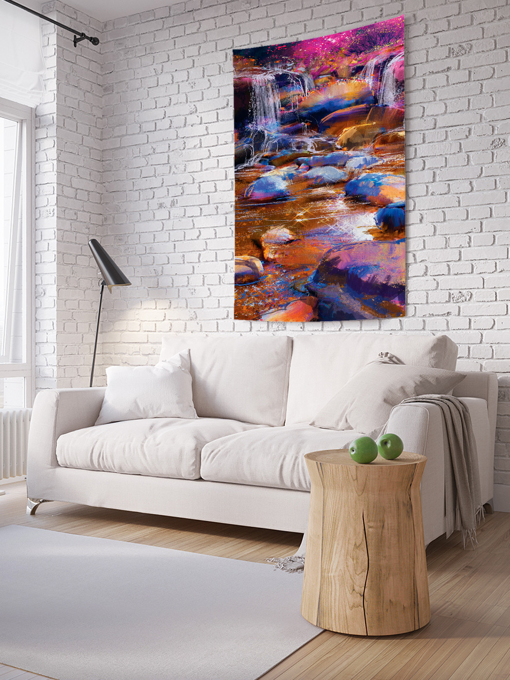 

Вертикальное фотопанно на стену JoyArty Гламурный водопад 100x150 см, Гламурный водопад