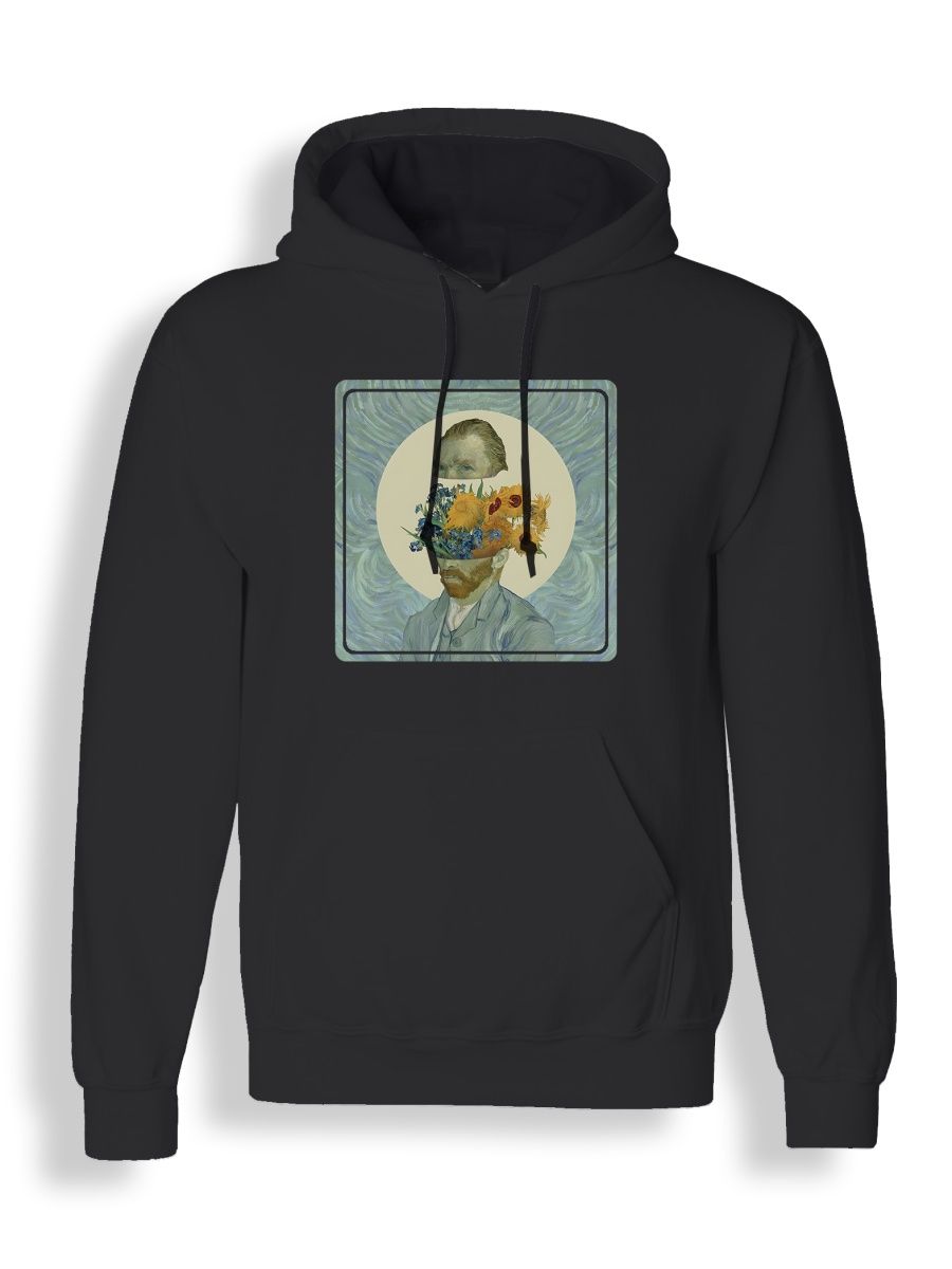 

Худи унисекс СувенирShop Ван Гог/Цветы/Искусство 1 черное M, Черный, "Ван Гог/Цветы/Искусство" 1