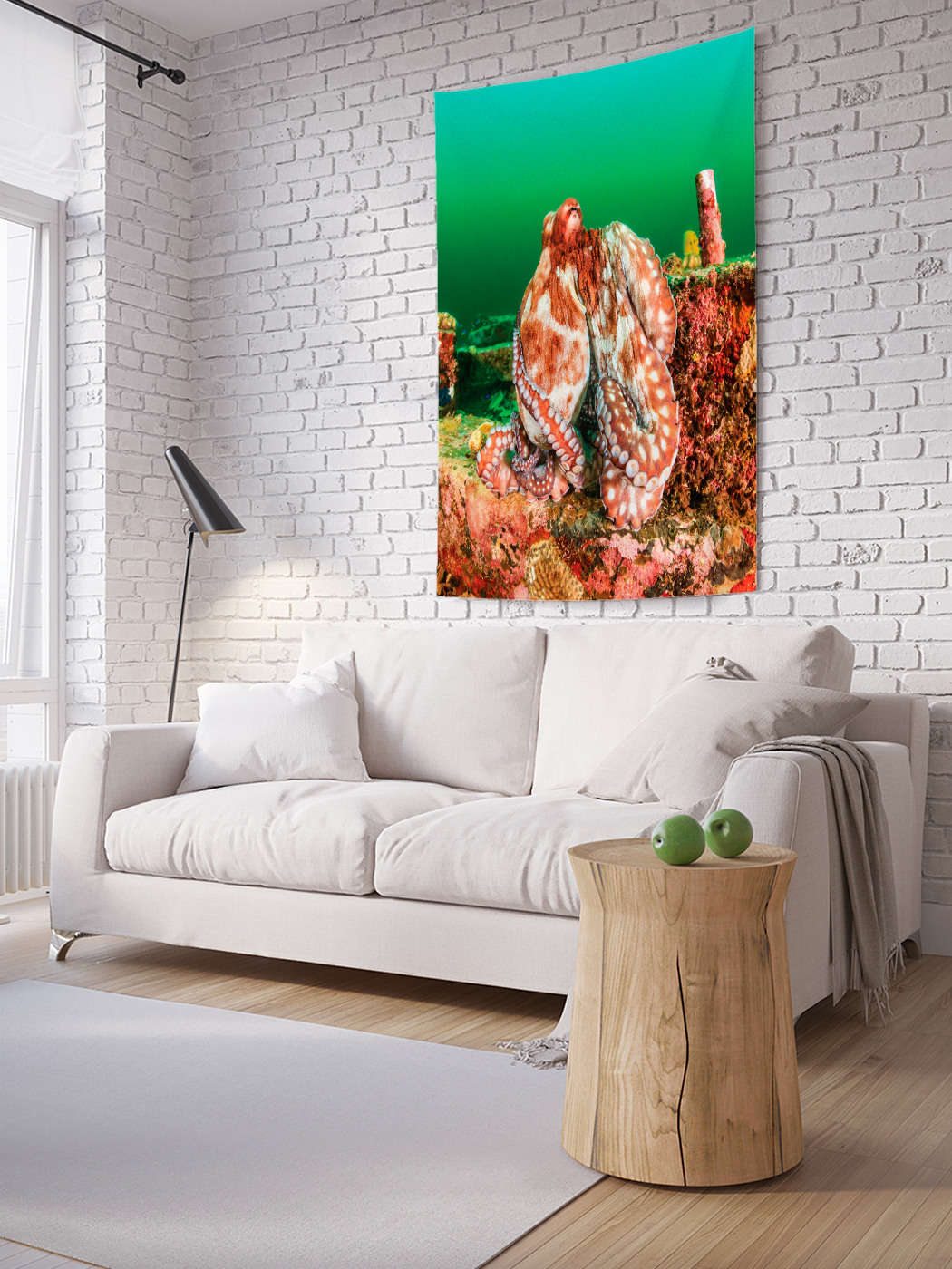 

Вертикальное фотопанно на стену JoyArty Отдых на морском дне 100x150 см, Отдых на морском дне
