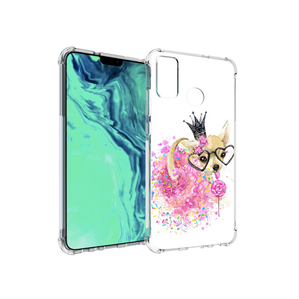 

Чехол MyPads Tocco для Huawei 9X Lite сладкая принцесса, Прозрачный, Tocco