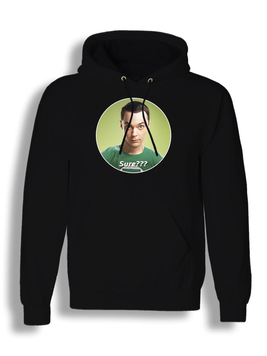 

Худи унисекс СувенирShop Теория большого взрыва/Шелдон 4 черное 3XL, Черный, "Теория большого взрыва/Шелдон" 4