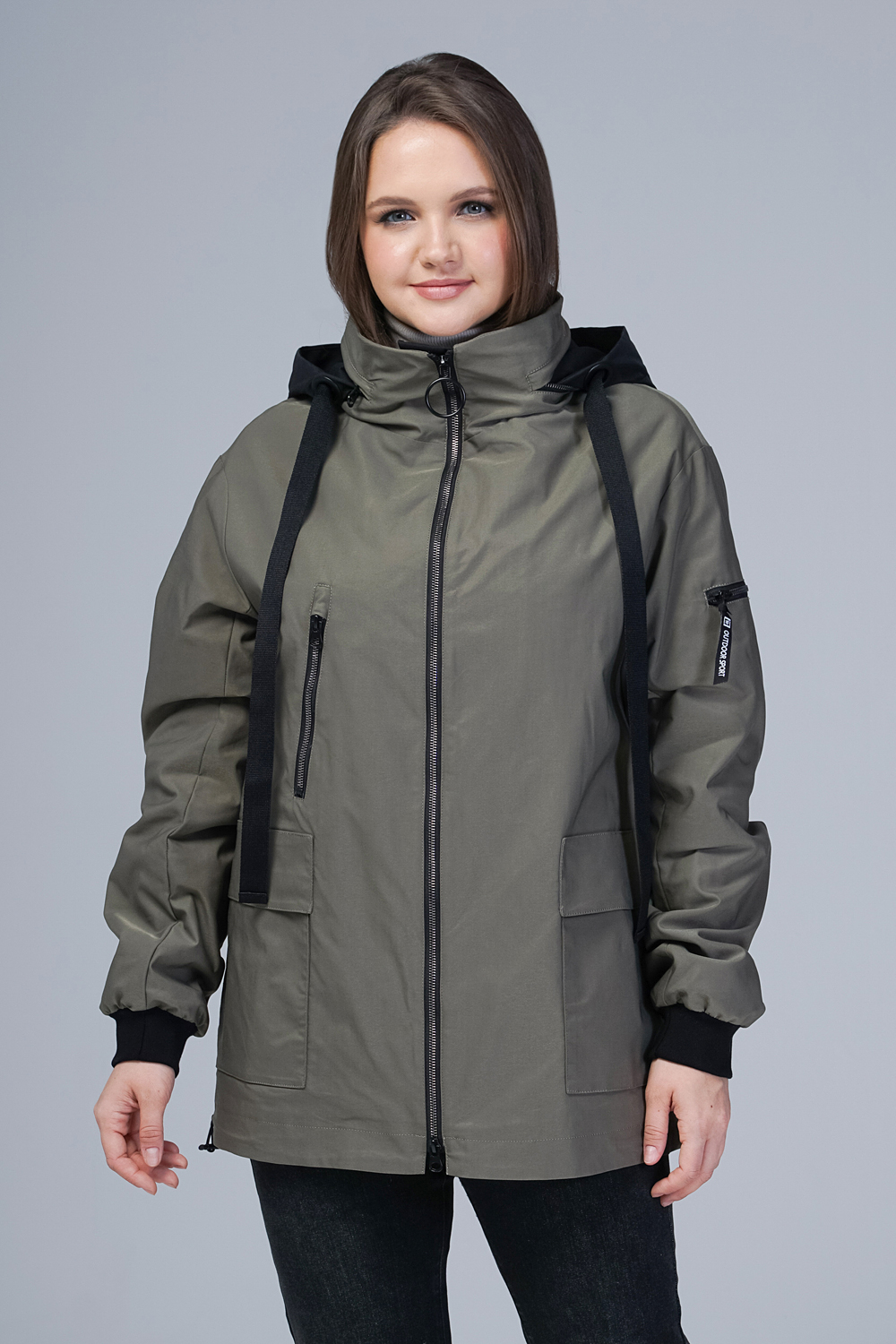 

Куртка женская OHARA CCV-21300 зеленая 58 RU, CCV-21300
