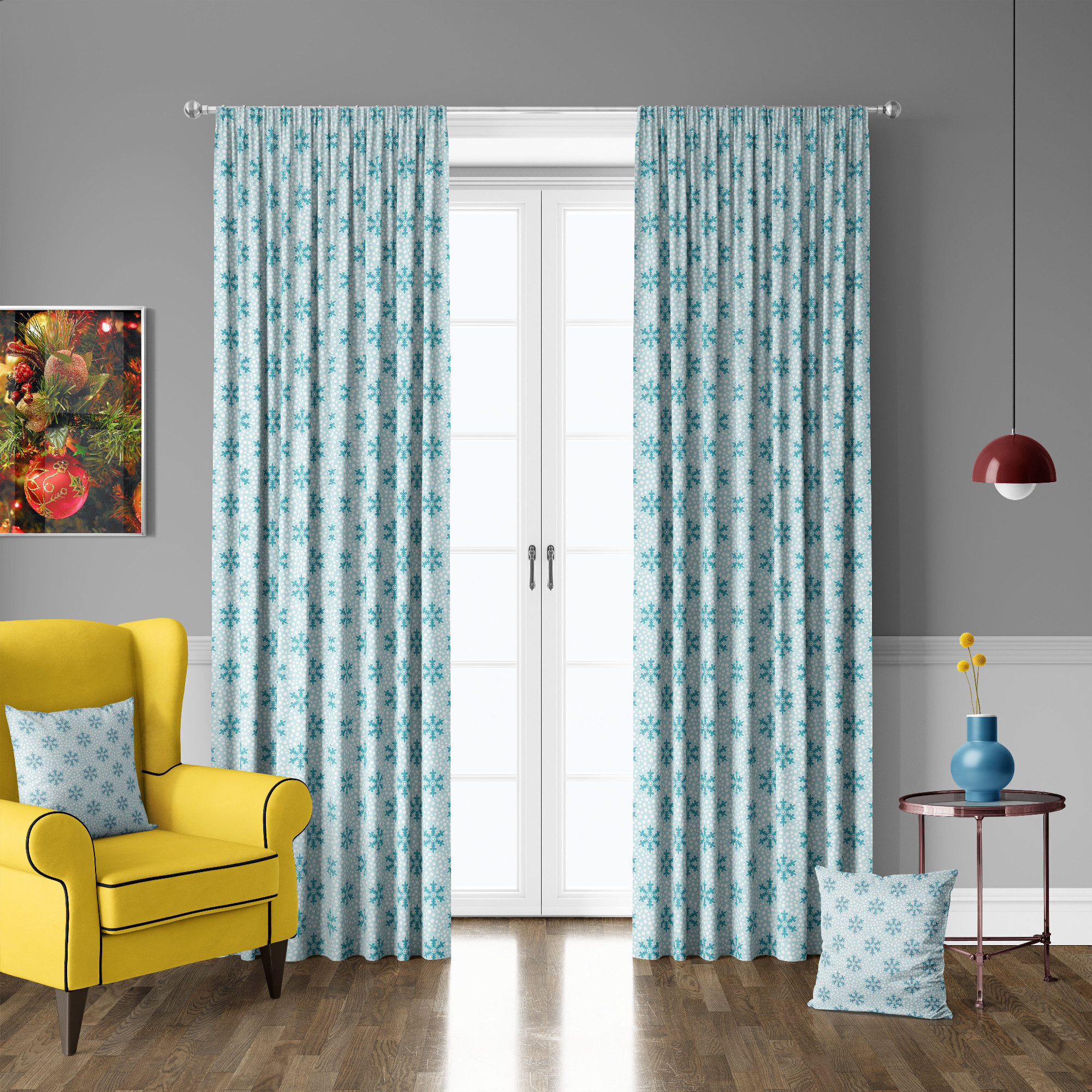 

Фотошторы Fresh Art из ткани габардин 145-260 см 2 шт 3D шторы